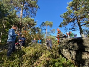 Impressionen vom Männerklettern 2021 - danken